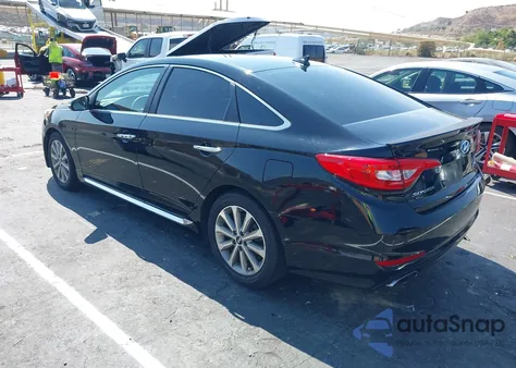 2017 Hyundai Sonata Limited из США, поврежденный, VIN 5NPE34AF1HH457440